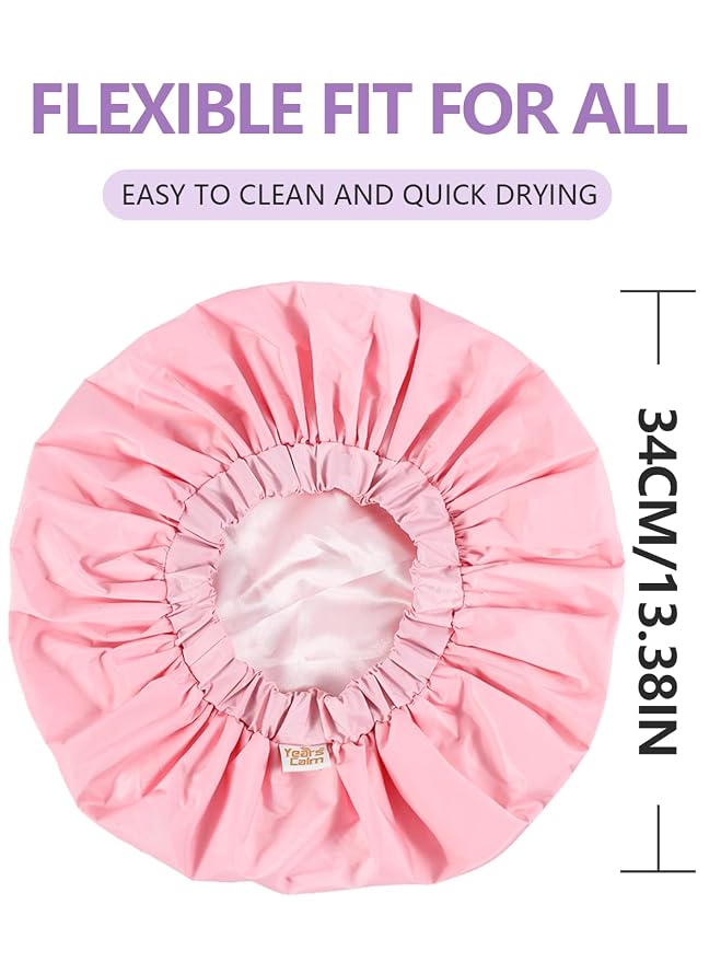 Years calm Reusable Waterproof Shower Caps - Image 2