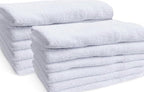 Towels N More 12 Pack 20x40 White Gym Towels, Small Bath Towels by TowelsNMore