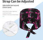 Adult Working Cap Adjustable Cleaning Work Sweatband Scrub Hat Tie Back Hats - Image 4