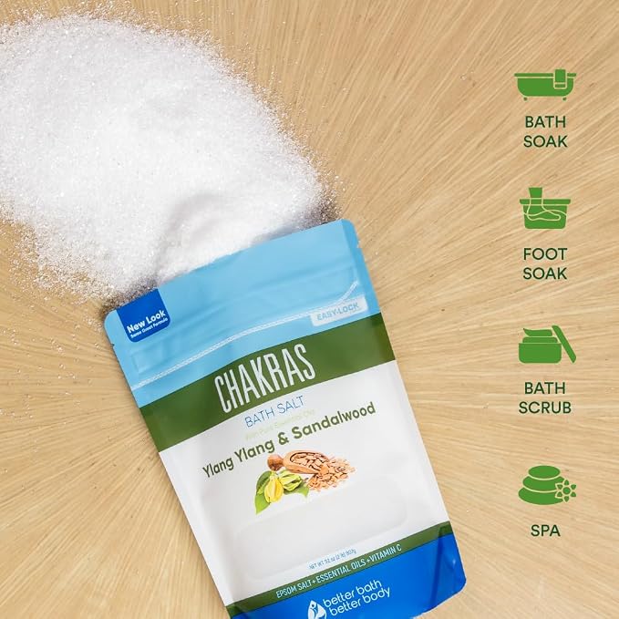 Chakras Bath Salt 32 Ounces Epsom Salt - Image 6