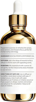 100% Pure Peppermint Oil 4 fl oz Peppermint Essential Oil - Image 6