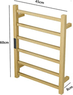 Electric Heated Towel Warmer Rack Gold Bathroom Accessories, - Image 7