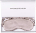 Silk Sleep Mask Light Blocking Luxury 100% Mulberry 19mm Silk Eye Mask Eye by YanserSelection