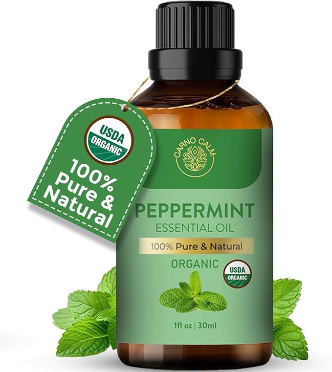 Peppermint Essential Oil | USDA Certified Organic Peppermint Oil | - Image 2
