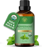 Peppermint Essential Oil | USDA Certified Organic Peppermint Oil | - Image 2