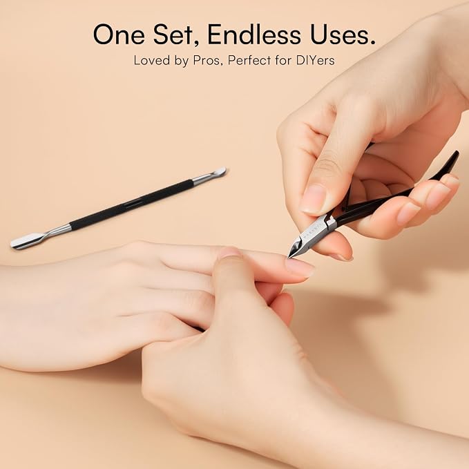 Makartt Cuticle Trimmer with Cuticle Pusher - Image 8