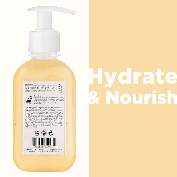 Moisturizing Hand Cream for Dry, Cracked Hands, Nails and Cuticles - Image 2