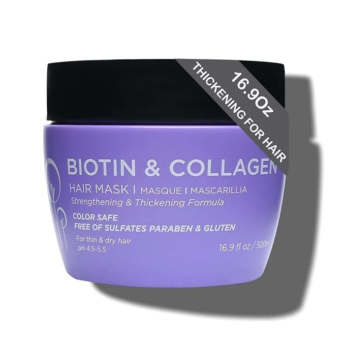 Luseta Biotin Collagen Hair Mask by LLUSETA