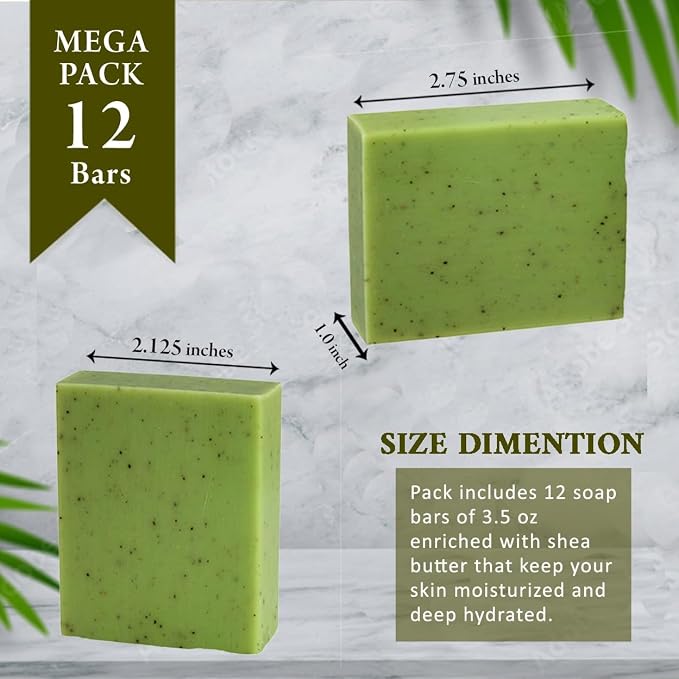 Simple Scents Australia Eucalyptus Scented Natural Soap Bars, 3.5oz - Image 7