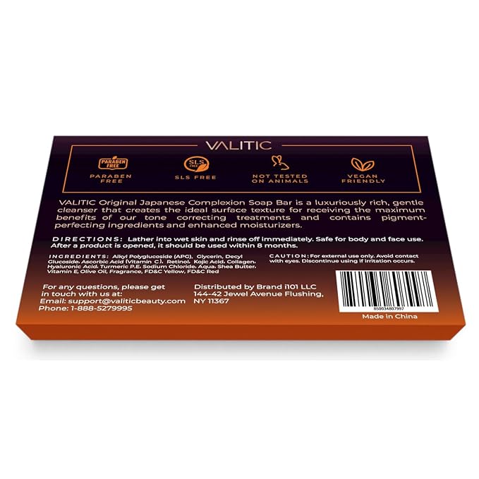 VALITIC Kojic Acid Dark Spot Remover Soap Bars - Image 3