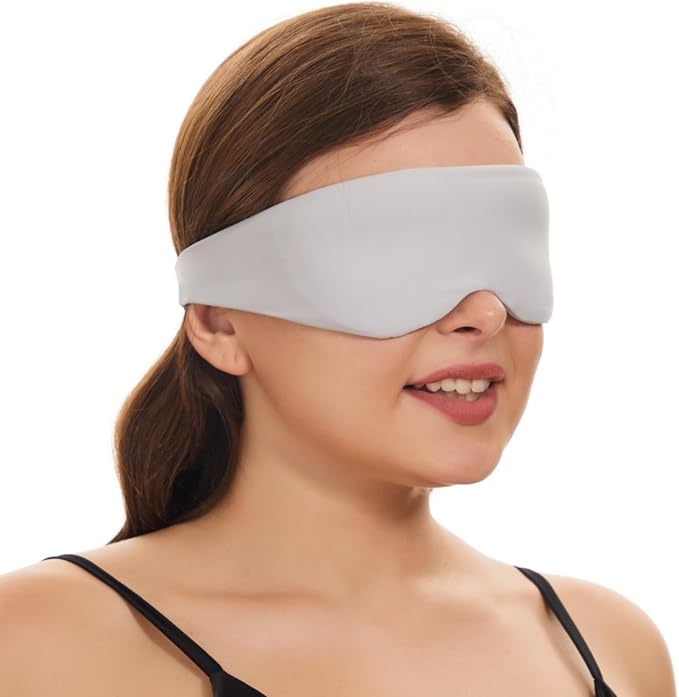 ALASKA BEAR Sleep Mask for Side Sleepers Patented Design, Cup-Shaped and by ALASKABEAR