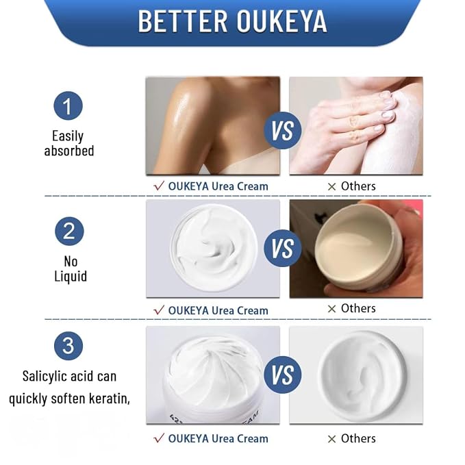 OUKEYA Urea Cream 42% plus Salicylic Acid 2% - Image 4
