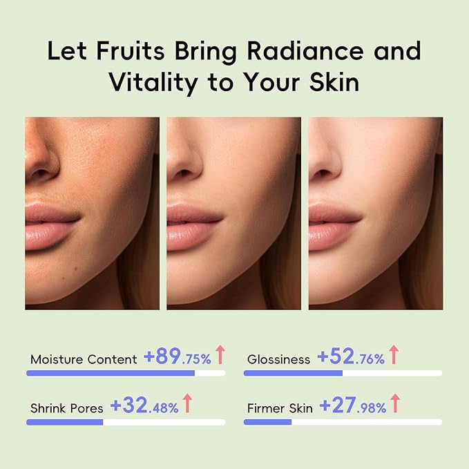 QUIYUM Skin Care Set, Fruit Women Birthday Christmas Beauty Gift Sets, Skin - Image 5