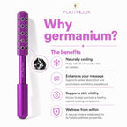 Radiance Roller – Germanium Stone Facial Massage Tool/Wand Face Roller - Image 6