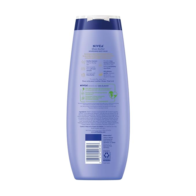 NIVEA Nourishing Shea Butter Body Wash - Image 14