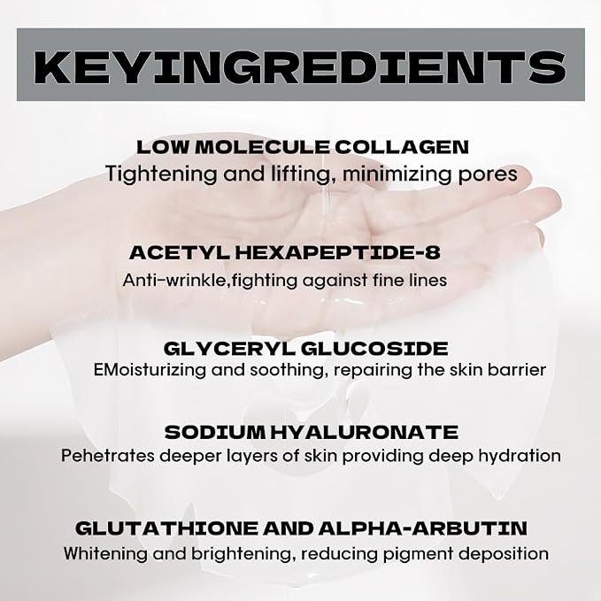 Collagen Face Mask Hydrating Overnight Collagen Face Mask Deep Collagen Anti - Image 6