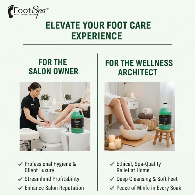 FOOT SPA - Foot Soak - Cleanses, and Refreshes - Made - 128 Oz Gallon - Bulk - Image 7