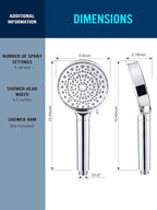 Cobbe Filtered Shower Head - Image 5