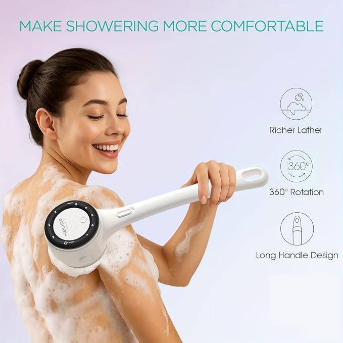 Electric Body Brush Back Scrubber - Image 4