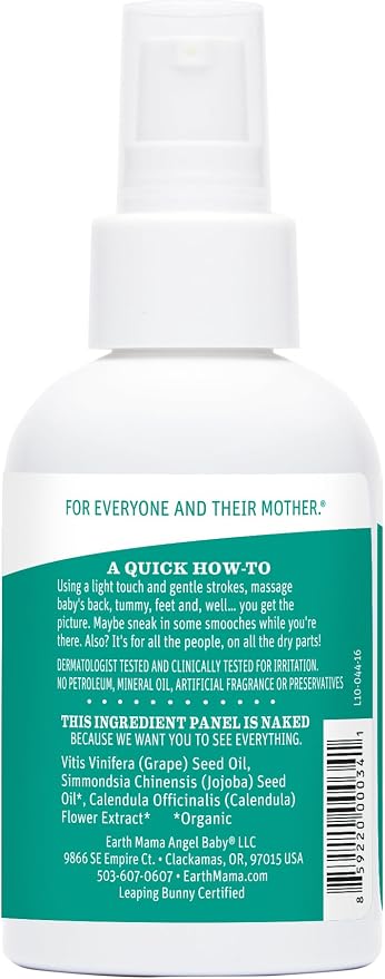 Earth Mama Calendula Baby Oil | Massage Oil - Image 9