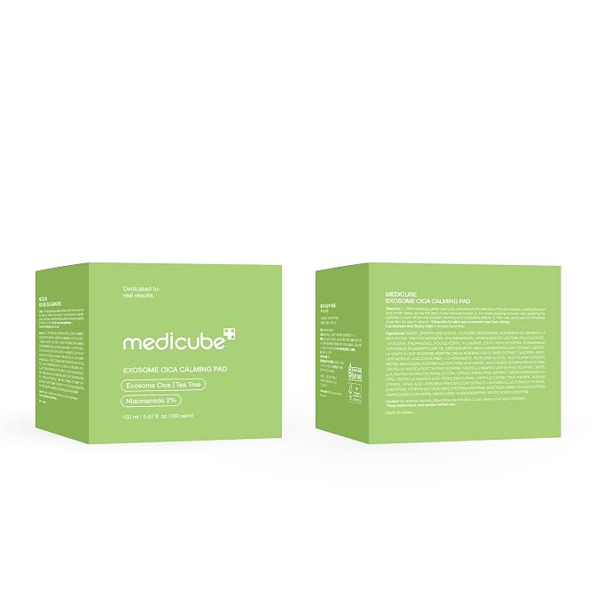 medicube Toner Pads Exosome CICA Tea Tree Calming Toner Pad - Image 7