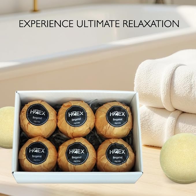 HZEX Charcoal Activated Bath Bombs - Image 6