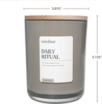 Carolina Daily Ritual Scented Candle, 16 oz Musk & Jasmine Scented, 2 Wick - Image 4