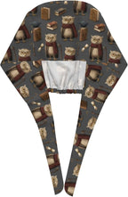 Alligator Ice Cream Working Cap, Scrub Cap - Image 3