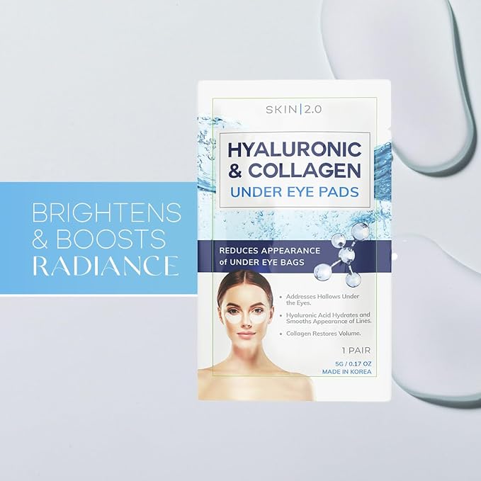 Skin 2.0 Hyaluronic Acid and Collagen Under Eye Patches - Image 2