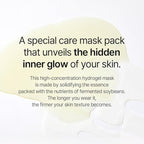 mixsoon Bean Collagen Hydrogel Mask Hydration All-In-One Firming, Soothing Gel - Image 5