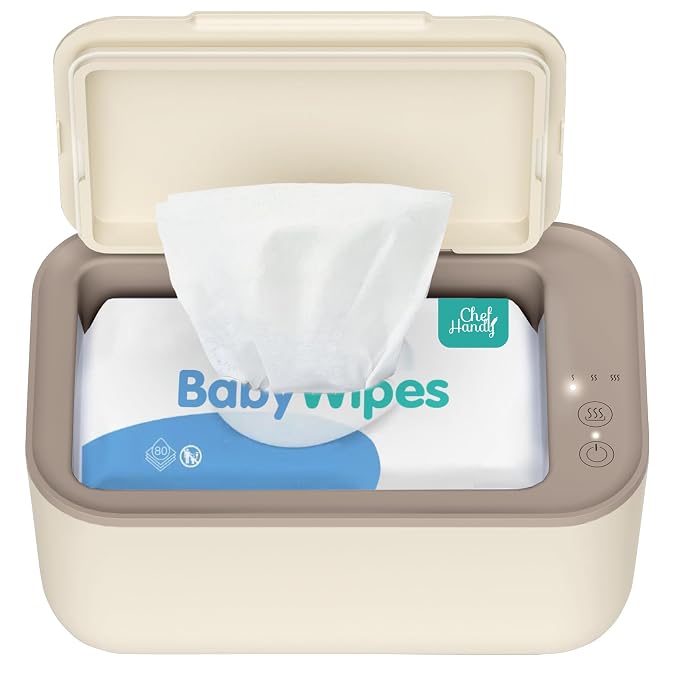 Chefhandy Baby Wipe Warmer & Wet Wipes Dispenser, 3-Mode Temperature Control by Chefhandy