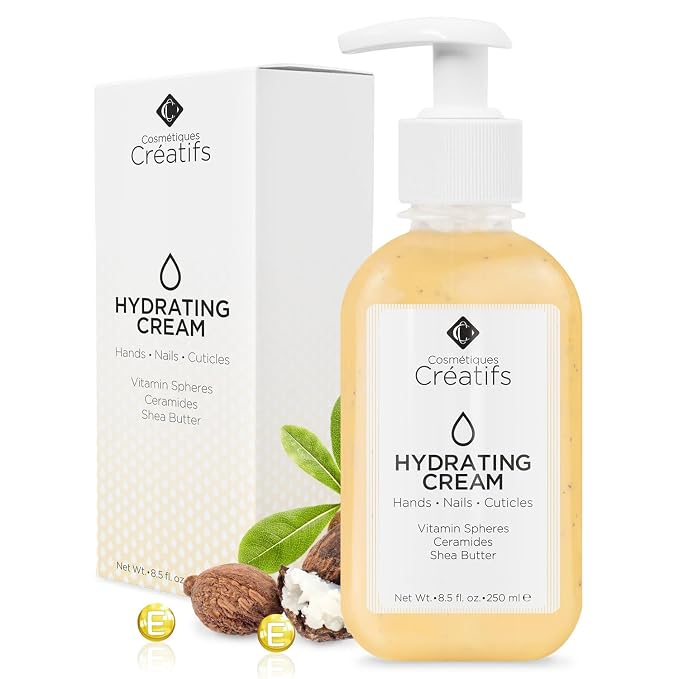 Moisturizing Hand Cream for Dry, Cracked Hands, Nails and Cuticles by Cosm%C3%A9tiquesCr%C3%A9atifs