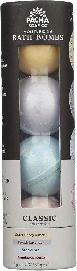 PACHA SOAP Pacha Peaces Froth Bomb Variety Pack, 8 OZ by PachaSoapCo
