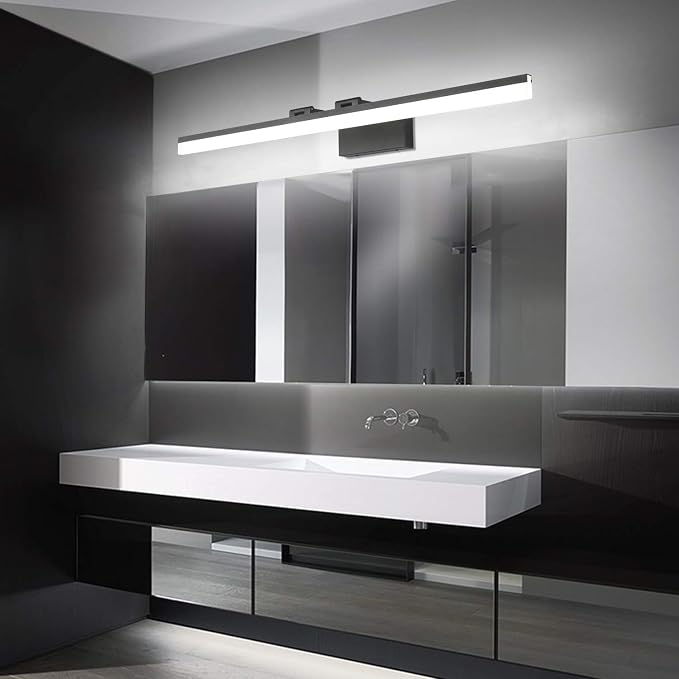 SOLFART Modern Bathroom Light Fixtures 39.3Inch Modern LED Vanity Lights Above - Image 2