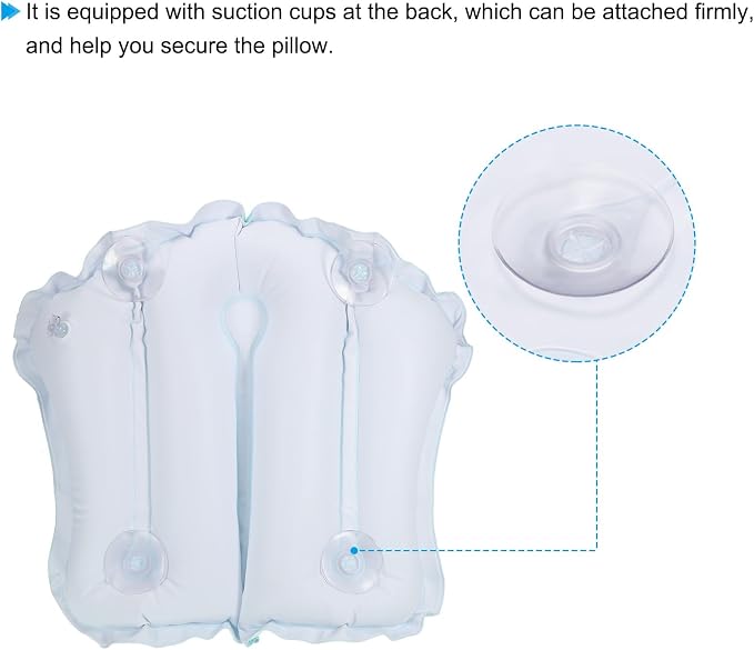PATIKIL Inflatable Bath Pillow - Image 4