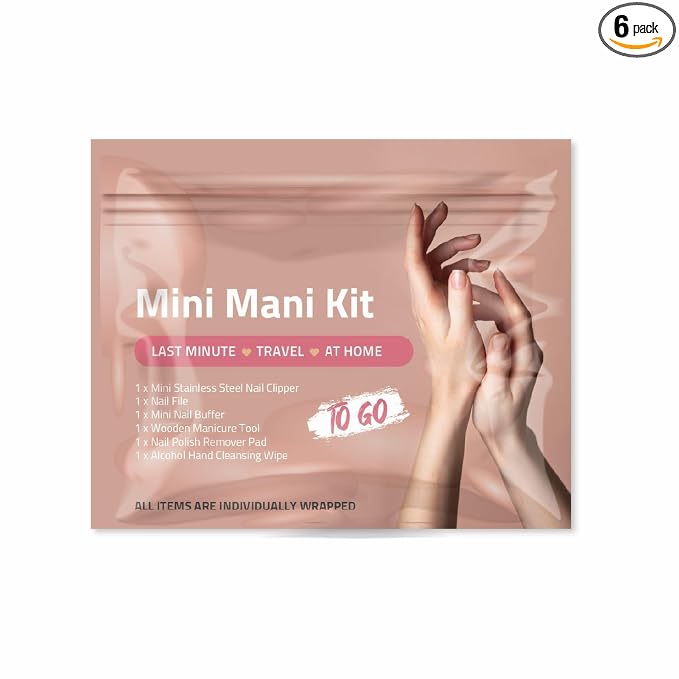 Mini Mani Kit – Disposable Manicure Set by KitUSafe