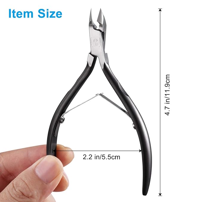 Cuticle Nippers Cuticle Trimmer Remover Clippers Stainless Steel Cutter - Image 5