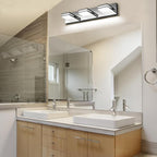SineRise LED Modern Bathroom Vanity Light Fixtures, Chrome Modern Acrylic - Image 7