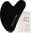 Rena Chris Gua Sha Facial Tools: Natural Obsidian Guasha Tool by RenaChris