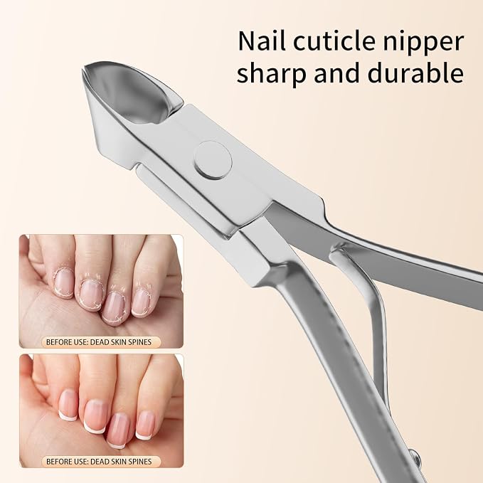 ZIZZON Manicure, Pedicure Kit, Nail Clippers Set of 12Pcs, Professional - Image 4