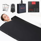 Low EMF Portable Infrared Sauna Blanket, Crystal Therapy Home Relaxation by Unknown