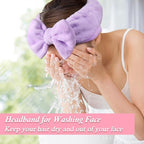 Shintop Spa Headband, Soft Makeup Headband - Image 4