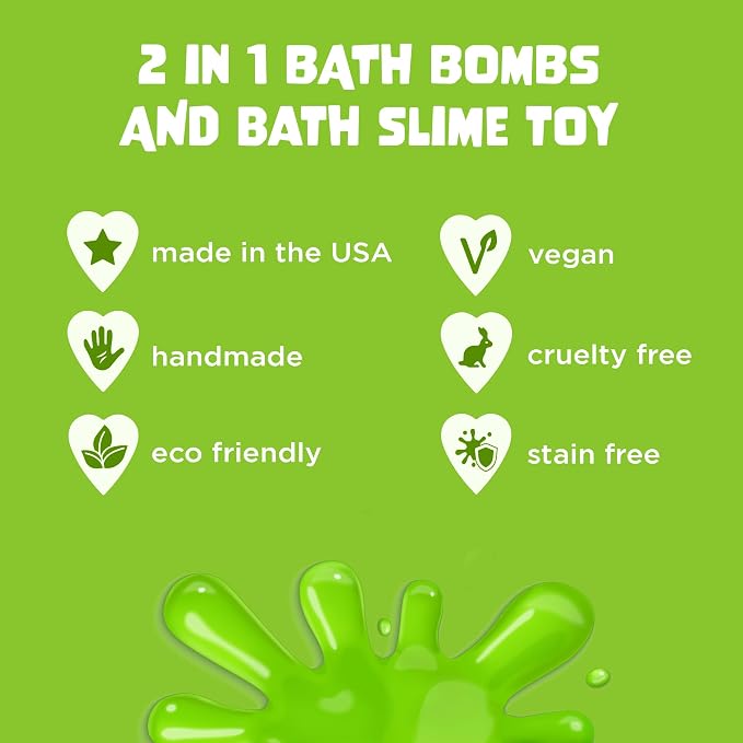Bubble Bombs for Kids with Surprise Bath Slime Inside - Image 4