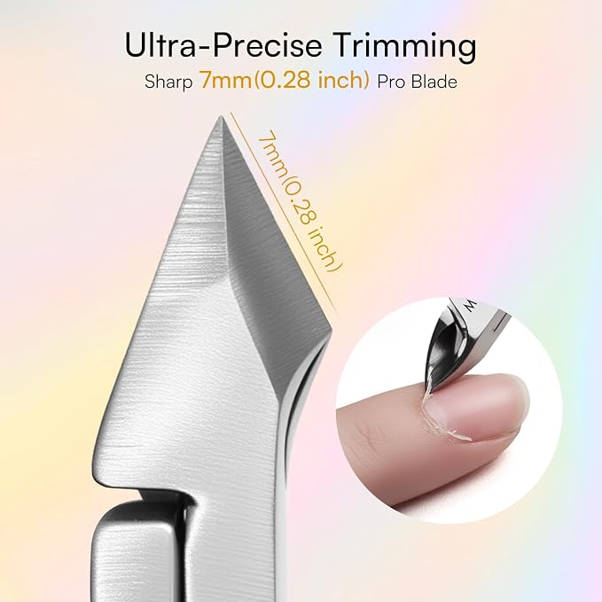 Makartt Cuticle Trimmer with Cuticle Pusher - Image 3