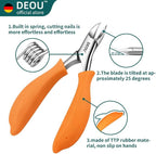 DEOU Podiatrist Toenail Clippers Ingrown Toenail Tools - Image 3