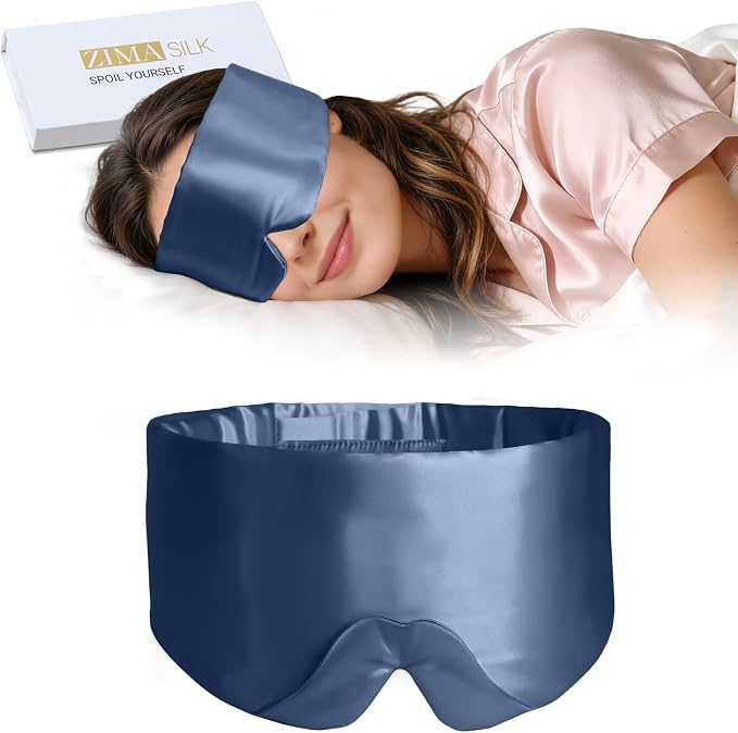 ZIMASILK 100% 22 Momme Mulberry Silk Sleep Mask by ZIMASILK
