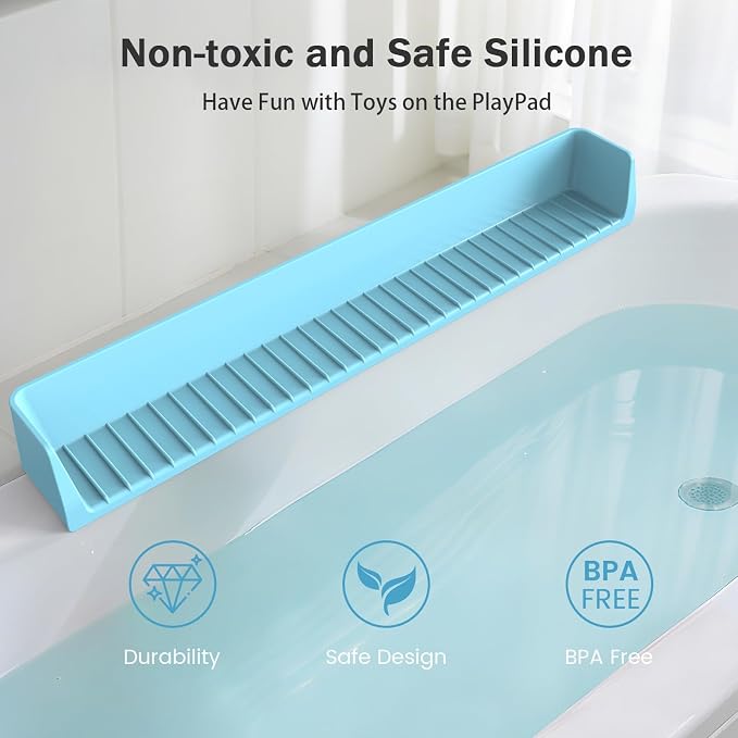 Bathtub Splash Guard PlayPad Shelf Area - Image 5