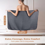 GLIMGLINT 2 Pack Microfiber Hair Towel Wrap - Image 4