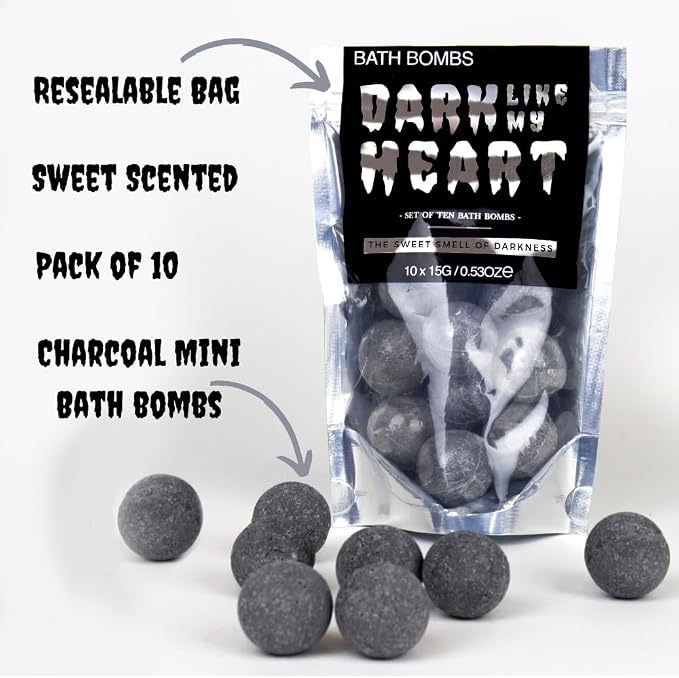 Gift Republic Like My Heart Black Bath Bombs GR450126 - Image 3