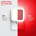 Sujeet Red Night Light, Night Lights Plug into Wall 4-Pack, Nightlight Plug in - Image 3